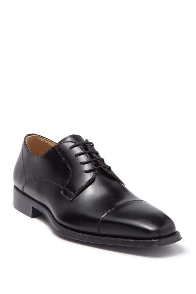 Magnanni Samson Burnished Cap Toe Derby - Wide Width Available