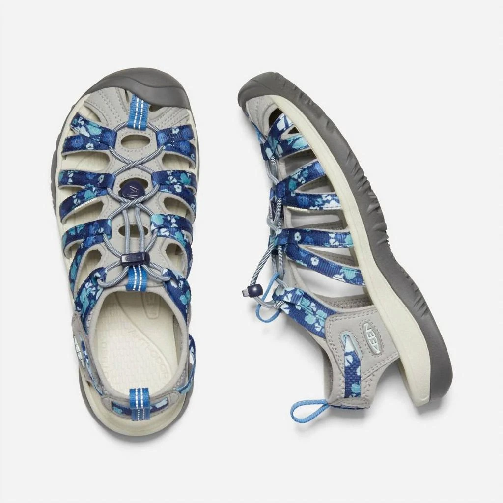 Keen Whisper Hybrid Water Sandal In Floral/vapor 3