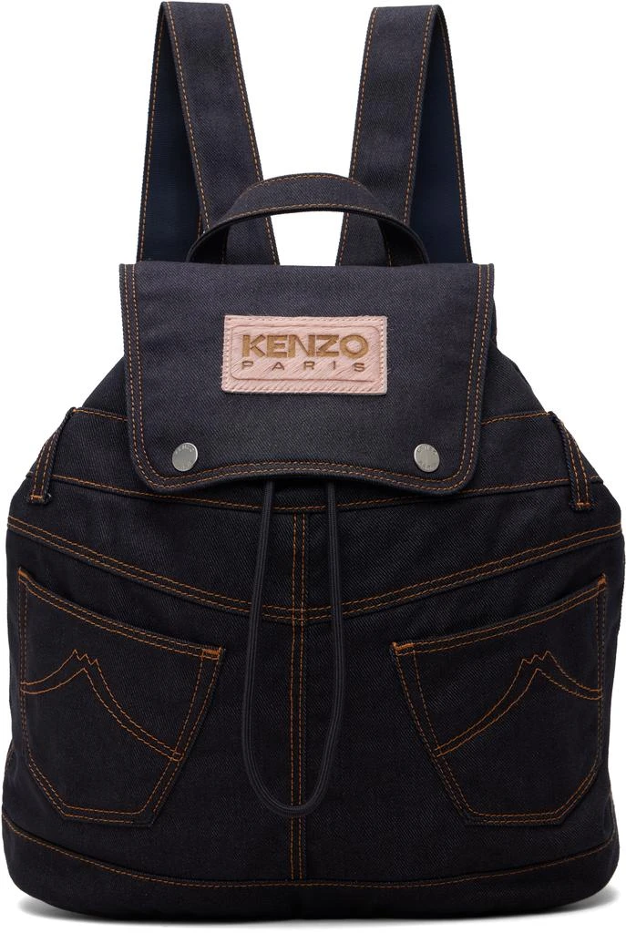 Kenzo Navy Kenzo Paris 
KENZO Five Pockets
 Backpack
