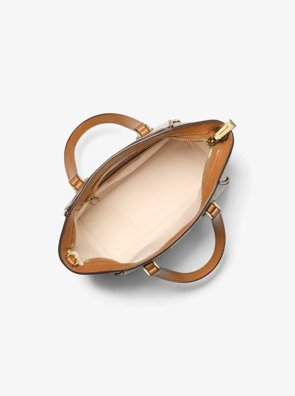 Michael Kors Taryn Small Signature Logo and Leather Convertible Crossbody Bag 2