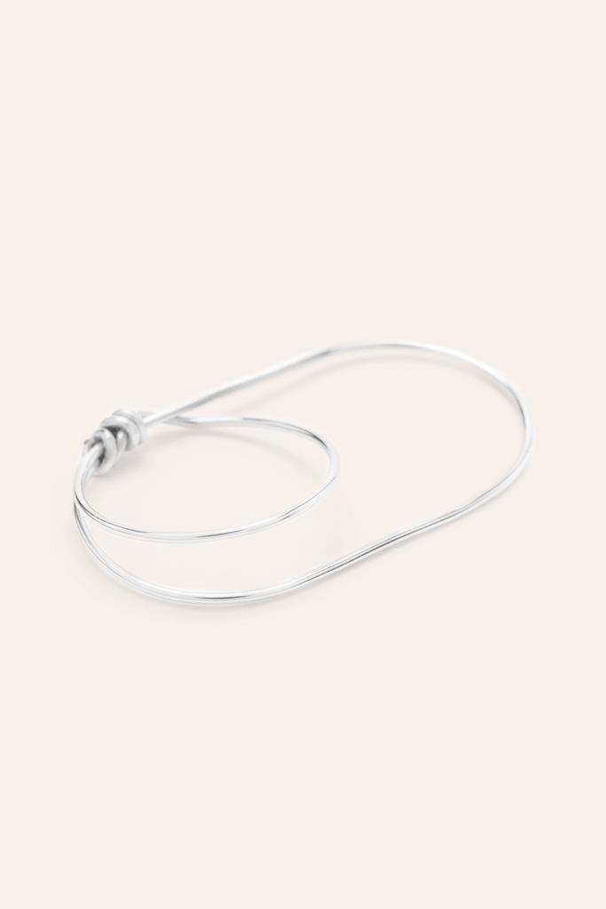 YAY Paris Bague Essentiel Deux Doigts - Argent