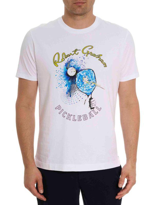 Robert Graham Pickleball Slap Graphic T-Shirt