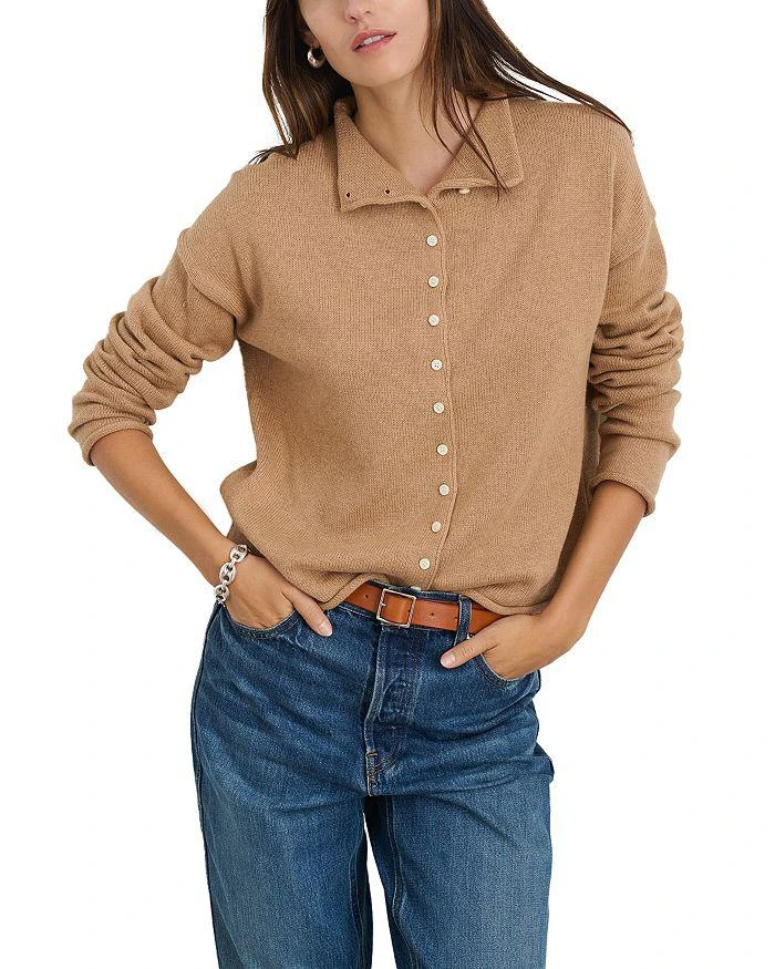 Alex Mill Taylor Rollneck Cardigan 1