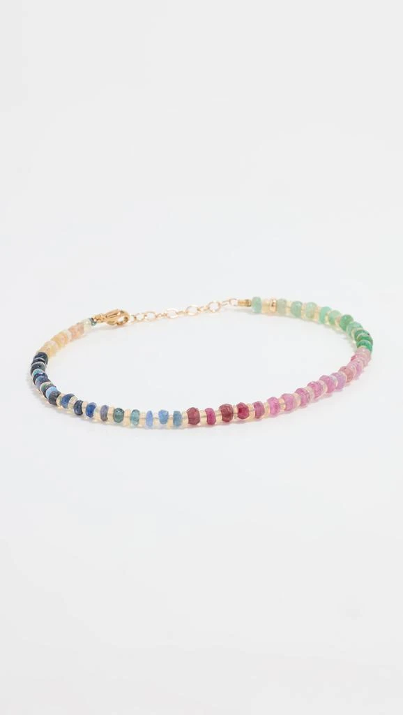 Jia Jia 14k Rainbow Sapphire Opal Connection Bracelet 1