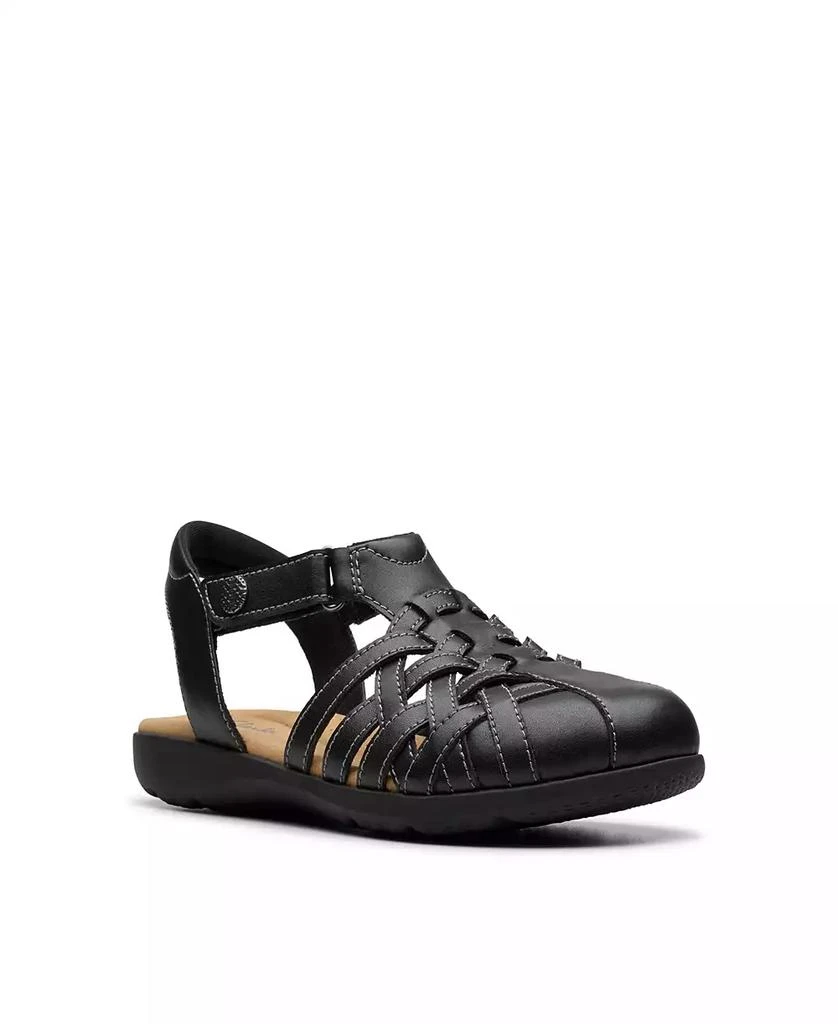 Clarks Collection Women's Elizabelle Mia Riptape Flat Sandals 1