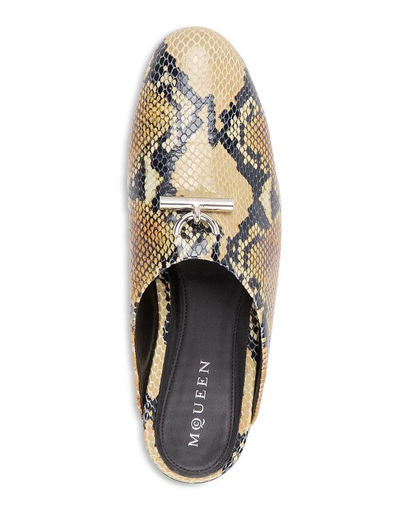 McQueen Women's Leather Mules 4