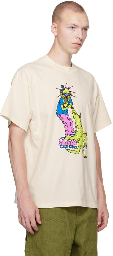 Brain Dead Off-White Screwhead T-Shirt