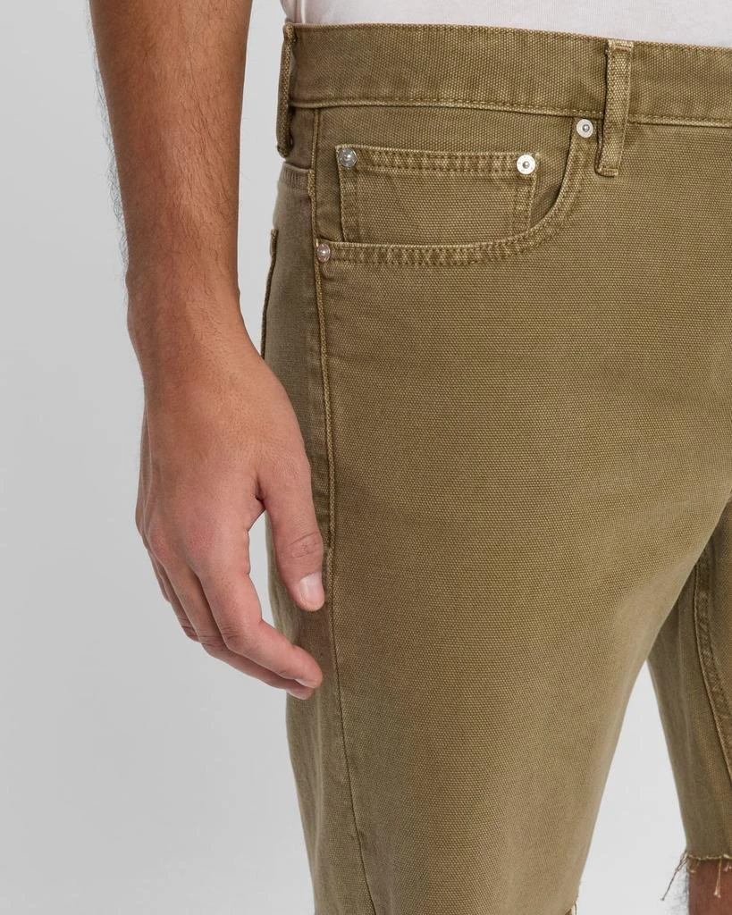 FRAME Men's Relaxed Raw Hem Shorts 5
