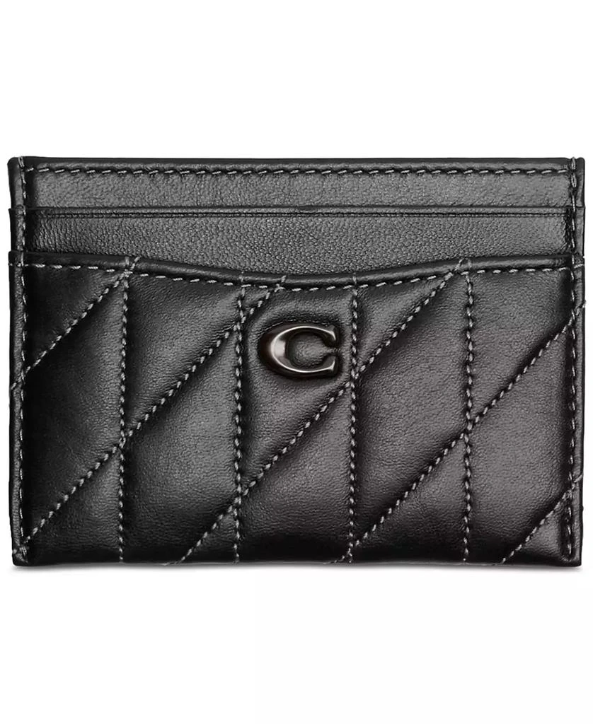 COACH Essential Quilted Pillow Leather Card Case 1