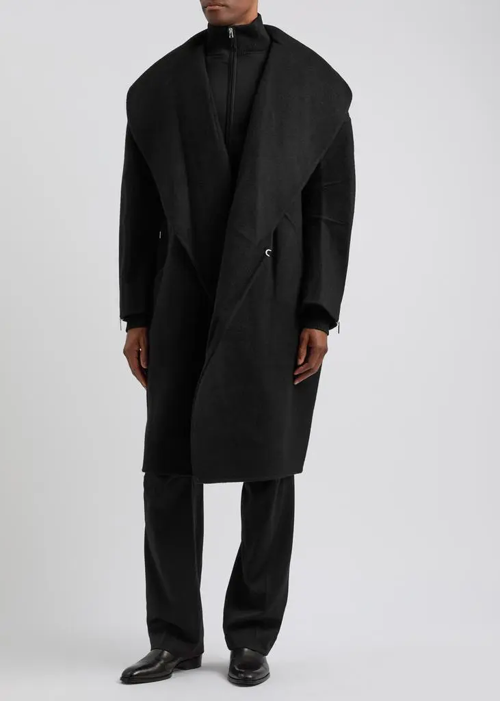 Helmut Lang Alex wool coat 4
