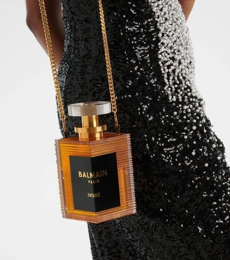 Balmain Minaudière perfume crossbody bag 2