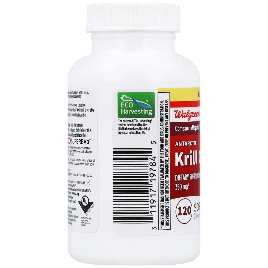 Walgreens Antarctic Krill Oil 350 mg Softgels 6