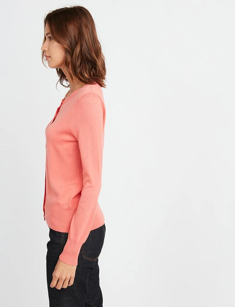 INES DE LA FRESSANGE Cesare coral wool cardigan 3