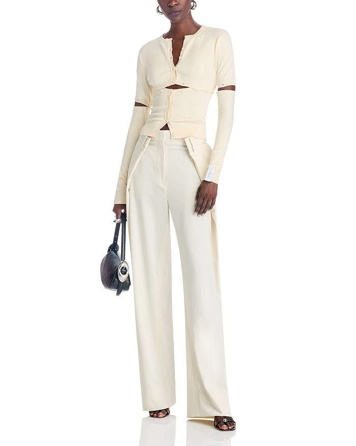 Rokh Pleated Wide Leg Pants 2