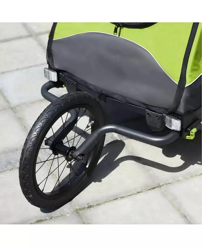 HONGGE 3 in 1 Kids Bike Trailer Jogger and Stroller 6