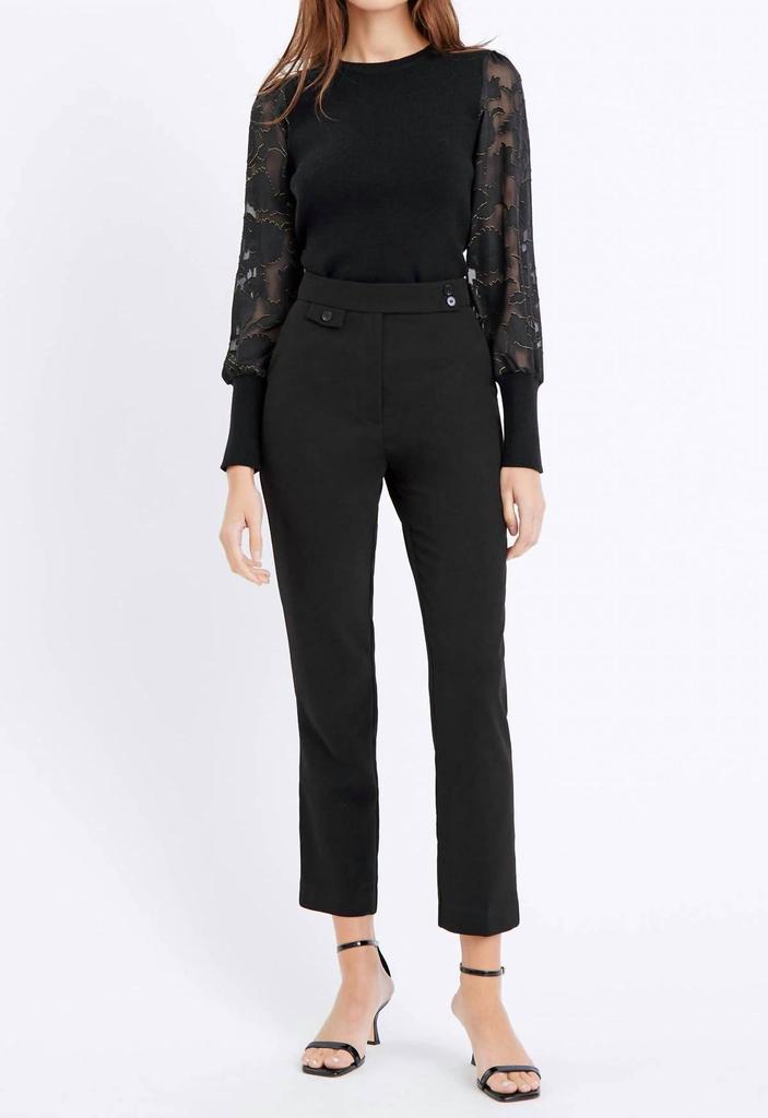 Greylin Greylin - Rumi Button Tab Trousers