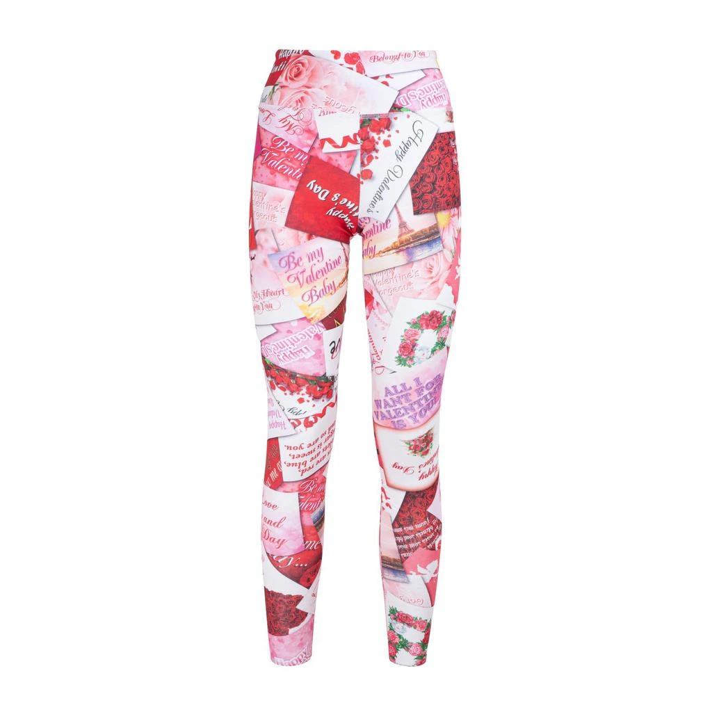 Balenciaga Balenciaga Patchwork Printed Leggings 1