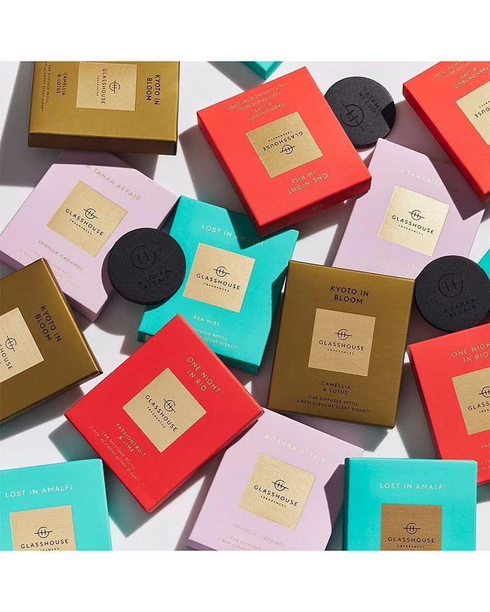 Glasshouse Fragrances Car Diffuser Collection