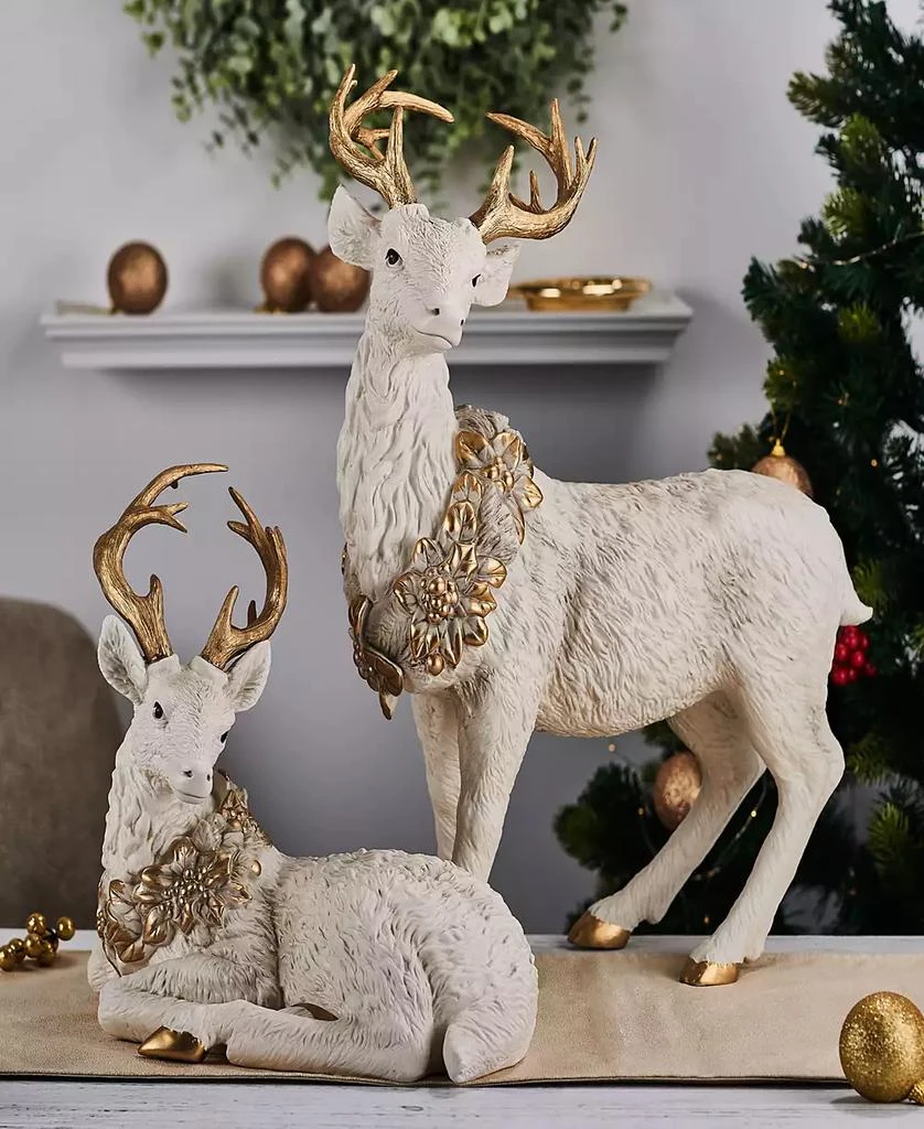 Fitz and Floyd Bonita Standing Deer Figurine, 17-inch 7