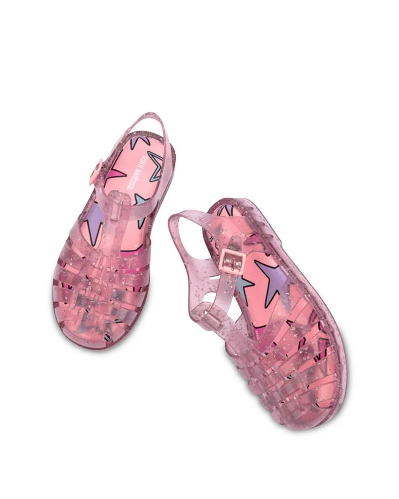 Mini Melissa Girls
 Possession Jelly Shiny Elements Fisherman Sandals - Toddler, Little Kid, Big Kid 4