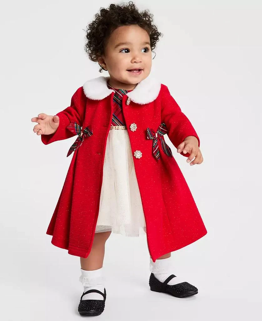 slim fit dress slacks Girls: The Kayleigh Red Tartan Plaid Dress – Shop the Mint
