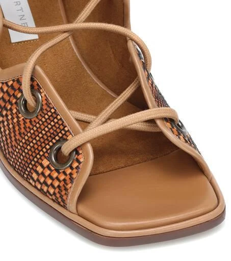 Stella McCartney Maia faux leather gladiator sandals 6