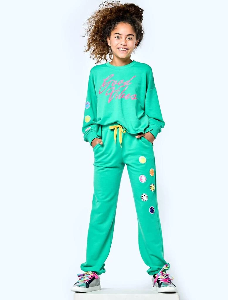 Hannah Banana Hannah Banana - Girl's Good Vibes Sweatshirt 3