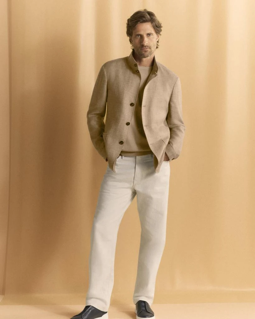 Zegna Men's Slim Denim Five-Pocket Pants 5