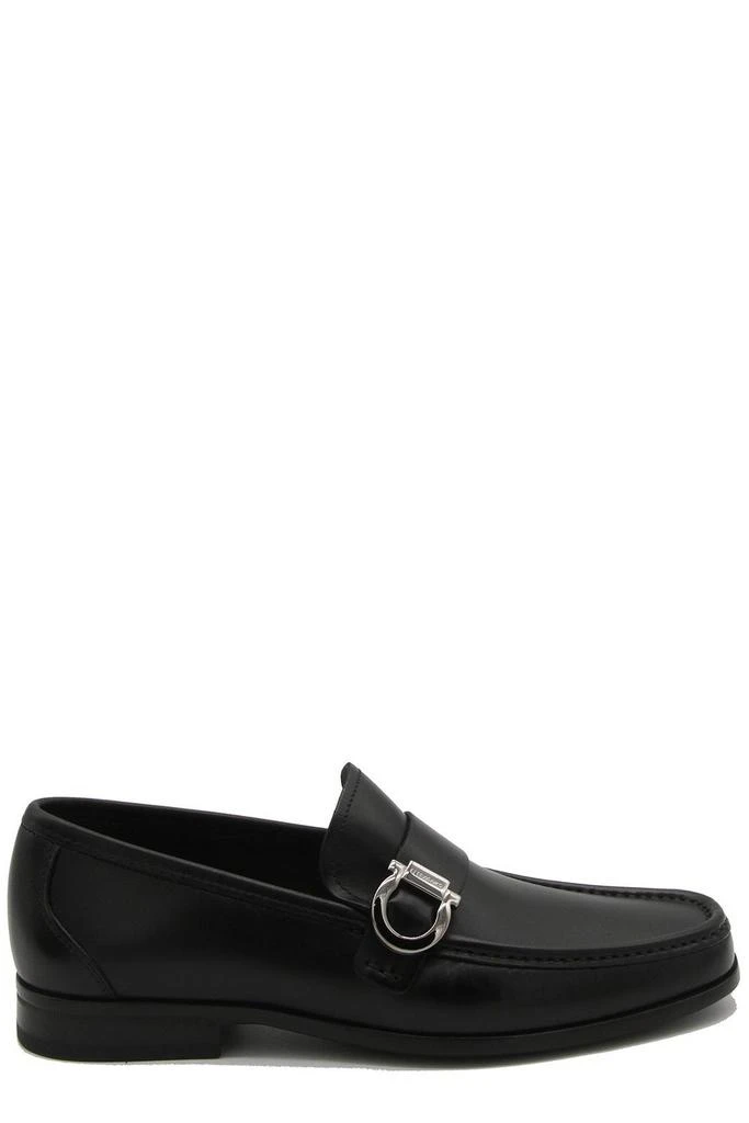 Salvatore Ferragamo Ferragamo Gancini-Plaque Slip-On Loafers 1