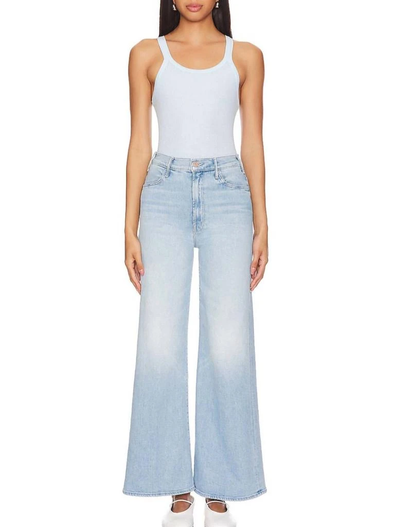 MOTHER Mother - The Hustler Roller Flood Jeans 4