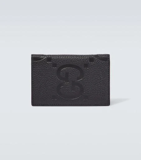 Gucci Jumbo GG leather card case 1
