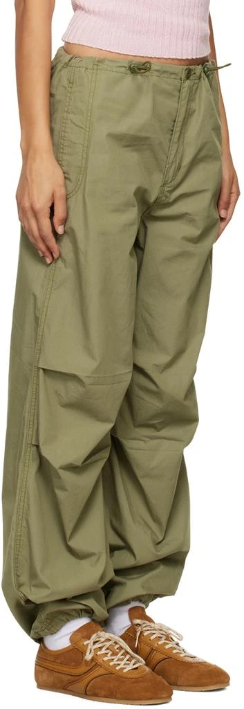 Levi's Khaki Parachute Trousers 4