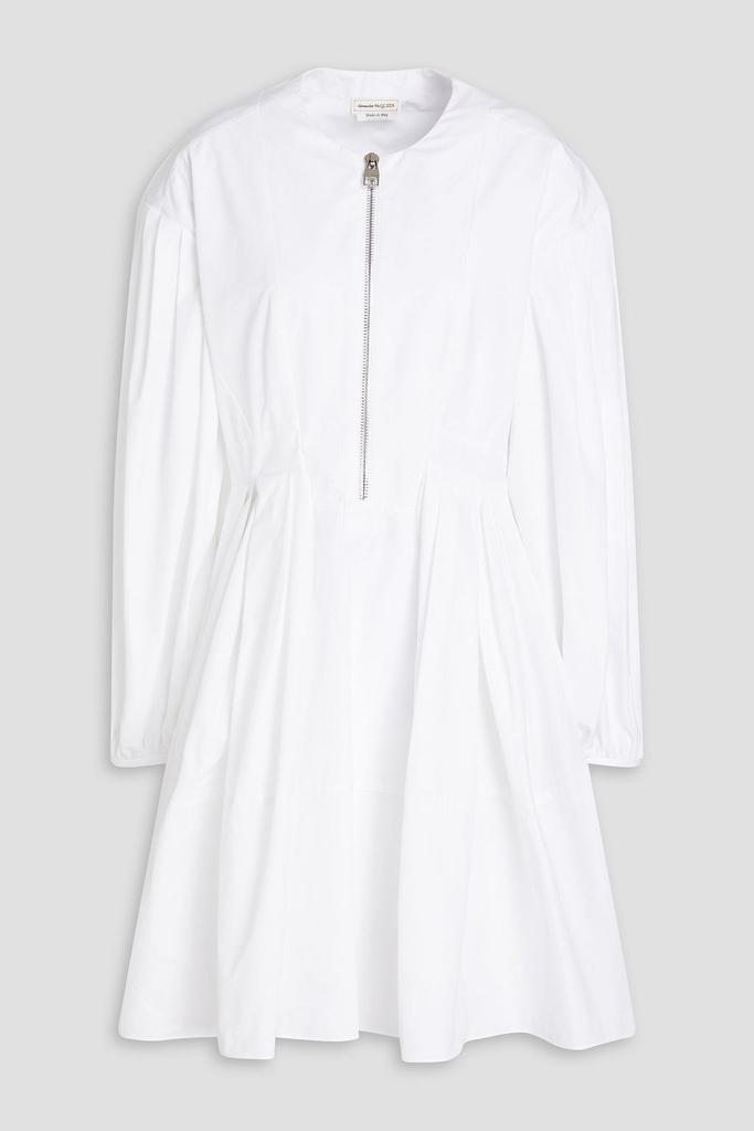 【送料&関税込】Alexander McQueen Fluted Mini Dress Alexander McQueen Fluted Stretch-crepe Mini Dress — UFO No More