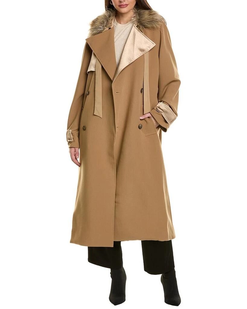 Adrienne Landau Trench Coat 1