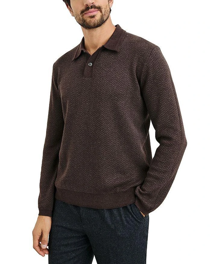 Rails Herrington Textured Polo Sweater 6