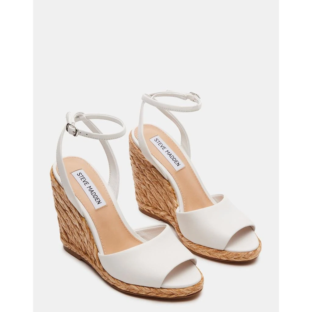 Steve Madden Impress White Leather 2
