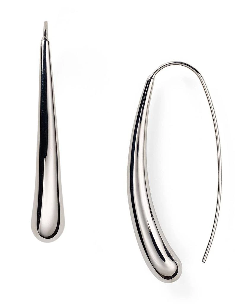 Bloomingdale's Sterling Silver Long Teardrop Earrings 1