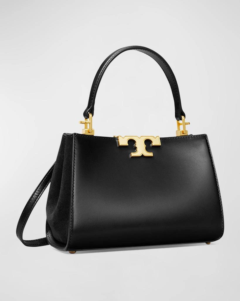 Tory Burch Eleanor Mini Leather & Suede Satchel Bag 9