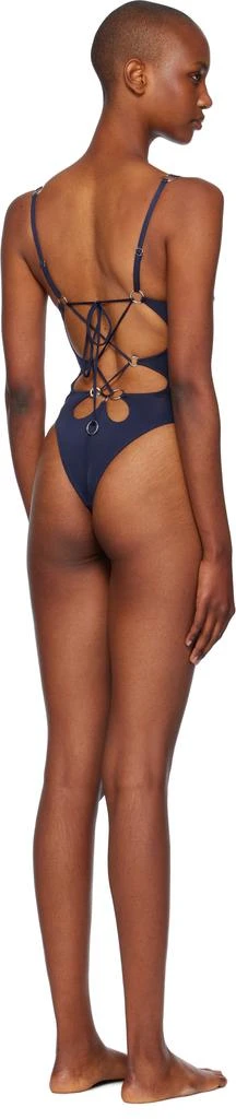 L'Agent by Agent Provocateur Navy Davine Swimsuit 3