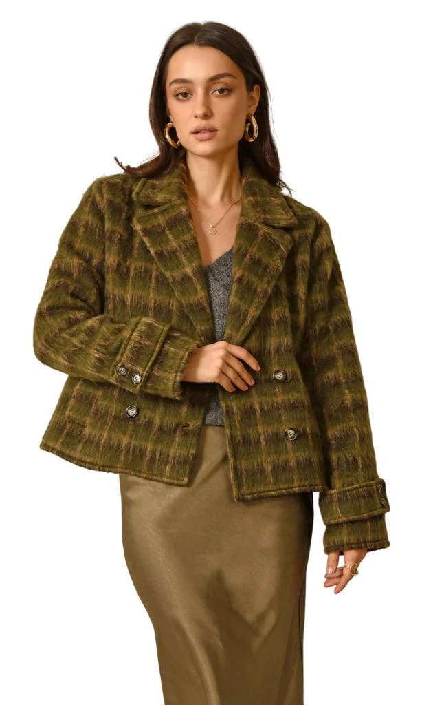 Greylin Greylin - Liza Plaid Jacket 3