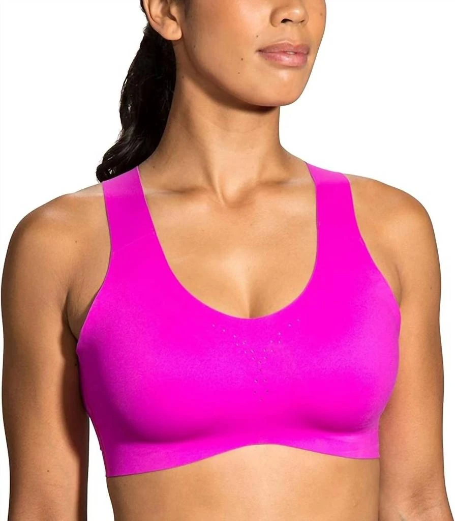 Shop Dare Crossback Run Bra In Magenta/heliotrope on Sale at - Main Image