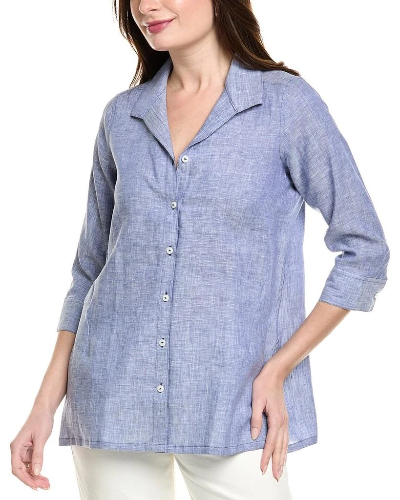 FOXCROFT Linen Shirt 1