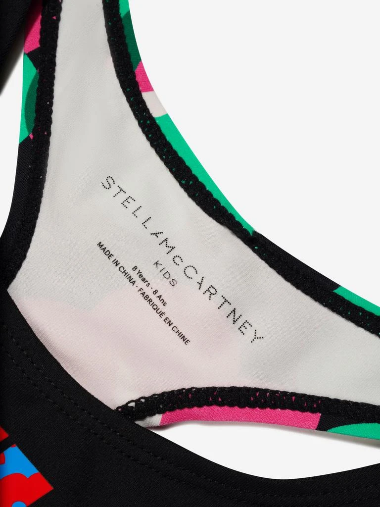 Stella McCartney Stella McCartney Girls Cropped Floral Logo Sports Top 4