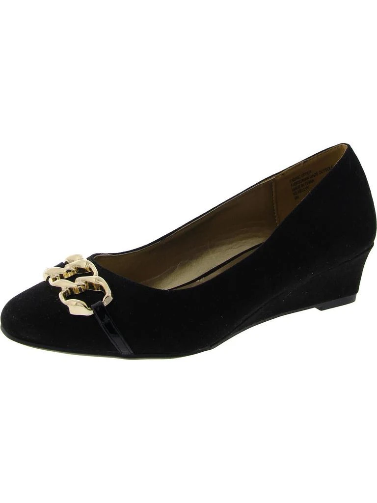 Karen Scott Womens Chain Wedge Wedge Heels 1