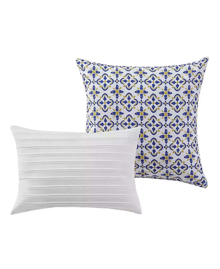 VCNY Home Malik Reversible Blue Medallion 5-Piece Comforter Set 4