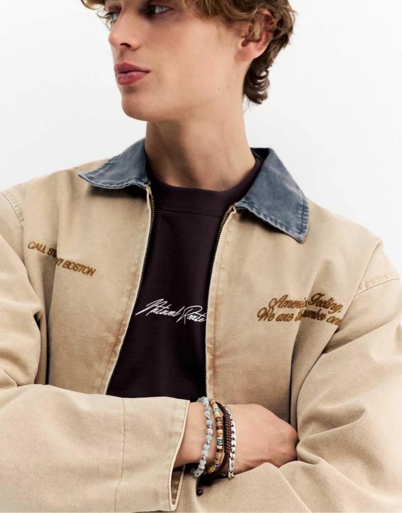 Pull&Bear Pull&Bear Pack of 4 bracelets in others 2