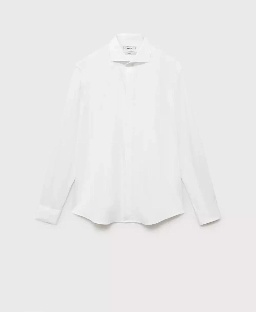 Mango Men's Cotton Slim-Fit Shirt 6