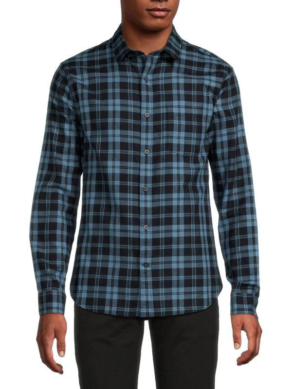 Vince Sailwind Plaid Shirt 1