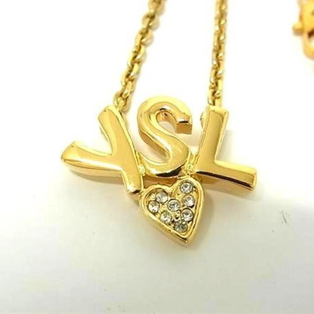 Yves Saint Laurent Metal Necklace (Pre-Owned) 3