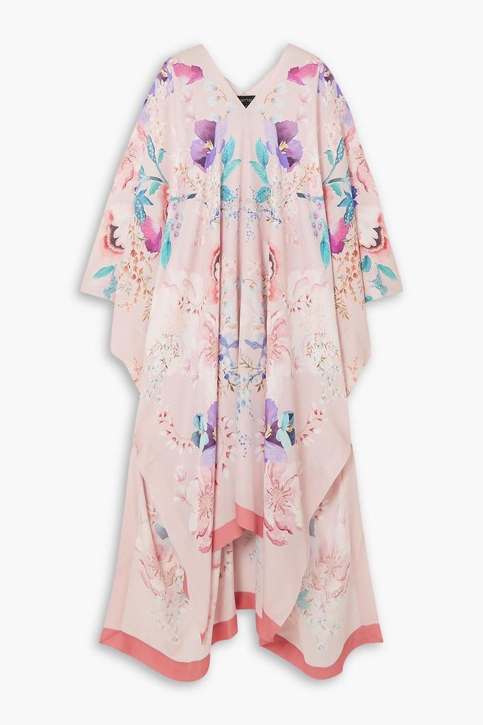MENG Printed silk-georgette kaftan